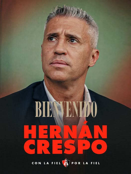 PRIMERAS PALABRAS de HERNÁN CRESPO como DT de&nbsp;ATLAS